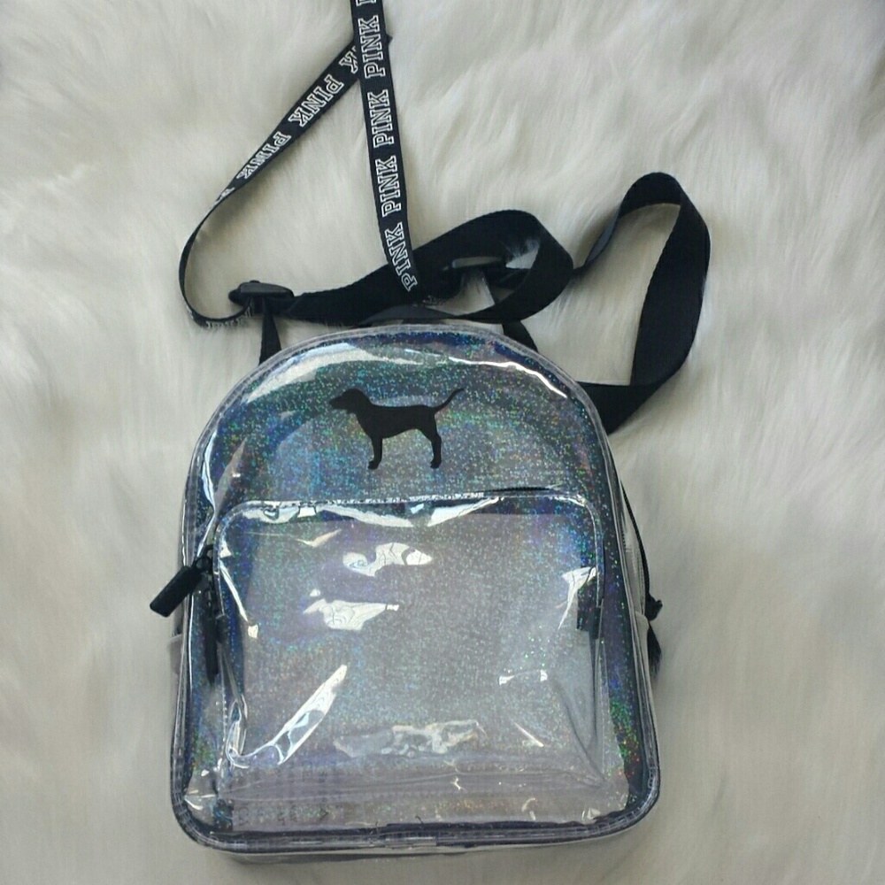 Pink Vs Mini Clear Backpack